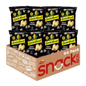 Smartfood White Cheddar Flavored Popcorn, 1 Ounce (Pack of 64)