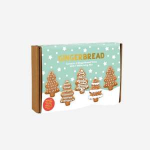 Treat Kitchen Decorate Gingerbread Christmas Trees Set（5 Trees）