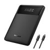 Summer Final Clearance Just AED 99د.إ：Baseus Laptop Power Bank, 100W Blade USB C Portable Laptop Charger, Super Fast Charging 20000mAh Slim Battery Pack for Laptop, MacBook Air, Dell, IPad, HP, iPhone, Samsung Galaxy, Switch, Steam Deck