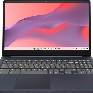 Anniversary Celebration while stocks last：Lenovo IdeaPad 3i Chromebook, 15.6” FHD Display, Intel Celeron N4500, 12GB RAM, 512GB eMMC, 1920x1080 px, 720p Camera, Chrome OS, Abyss Blue